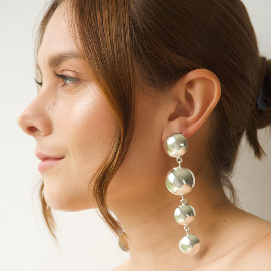 Aretes Victoria Silver