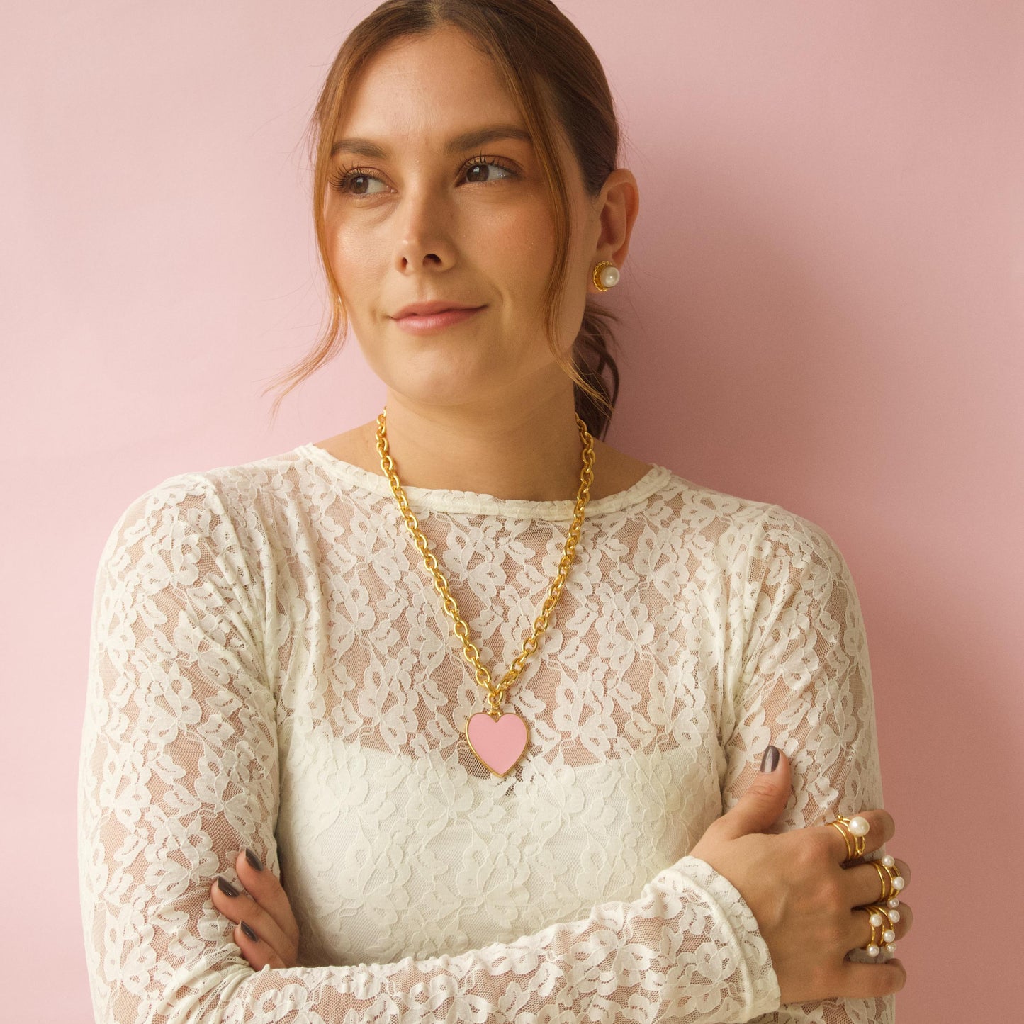 Collar Pink Love